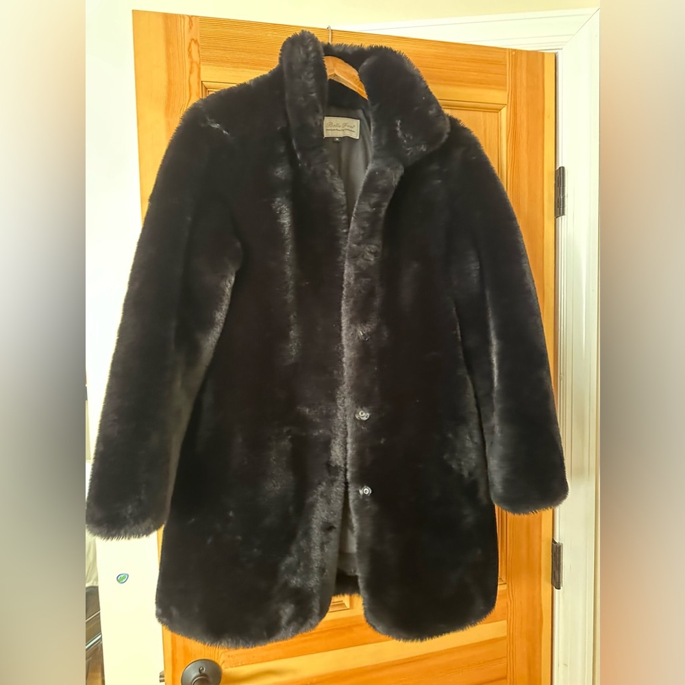 Belle Fare premium fur collection coat size M